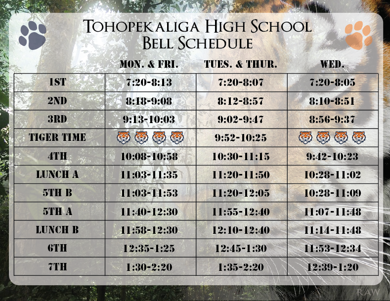 Bell Schedule / Bell Schedule